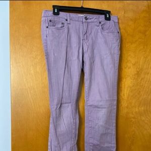 Forever 21 Purple Skinny Jeans